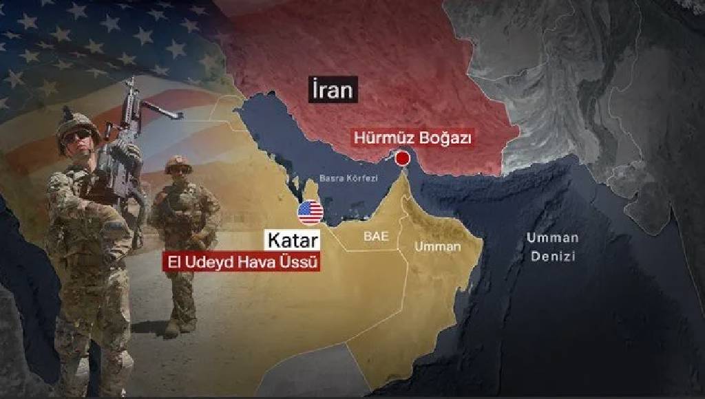 İran Katar'daki ABD üssünü vurdu