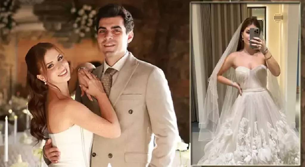 Sihirli Annem'in Çilek'i Zeynep Özkaya dünyaevine girdi