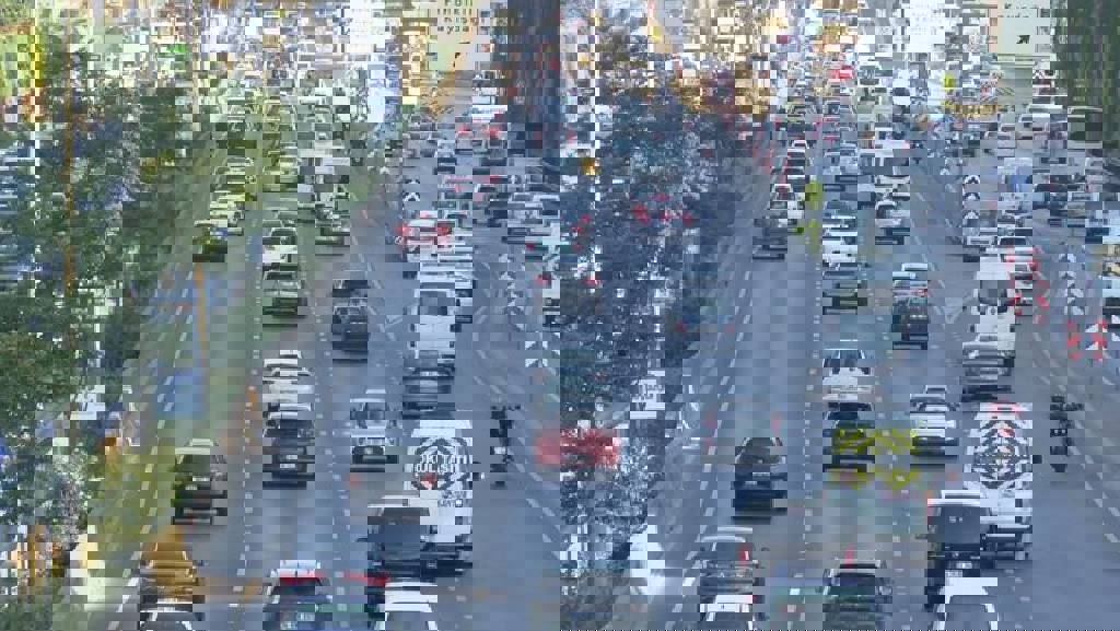İstanbul trafiğinde kısıtlı yoğunluk…