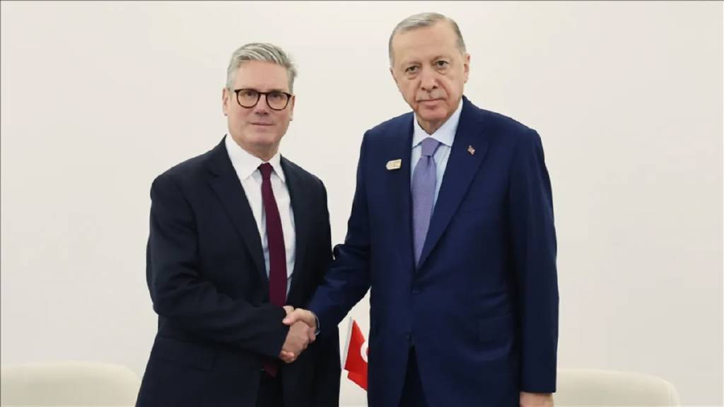 Cumhurbaşkanı Erdoğan, İngiltere Başbakanı ile Filistin konusunu görüştü