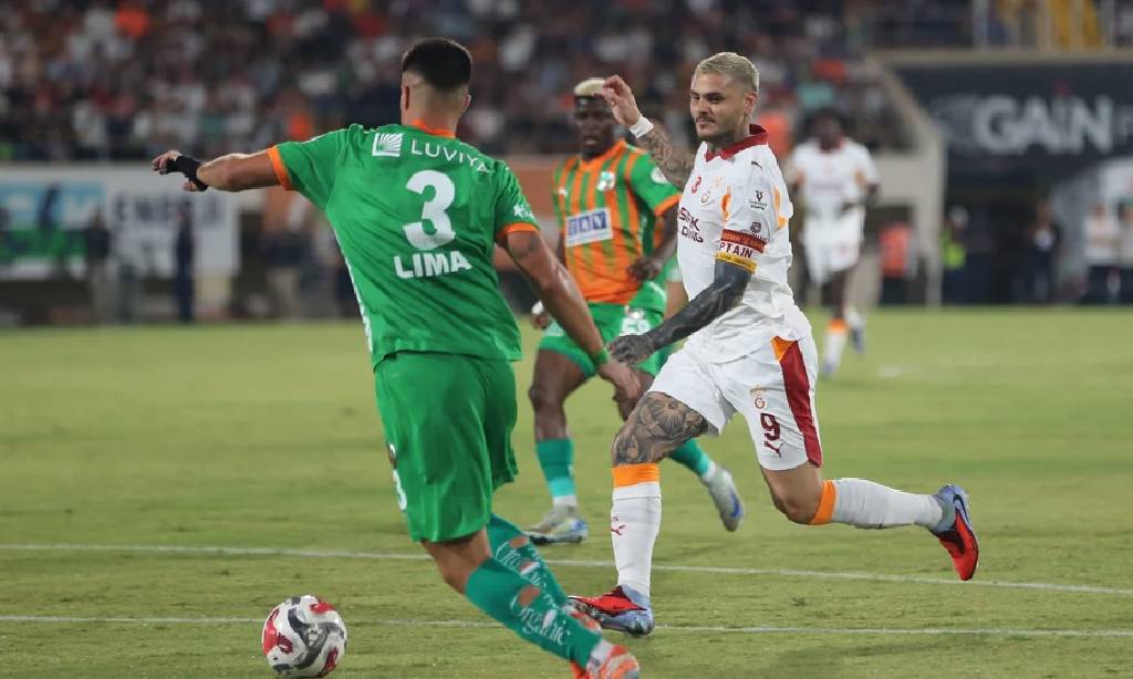 Galatasaray, Alanyaspor deplasmanında tek golle kazandı: 1-0