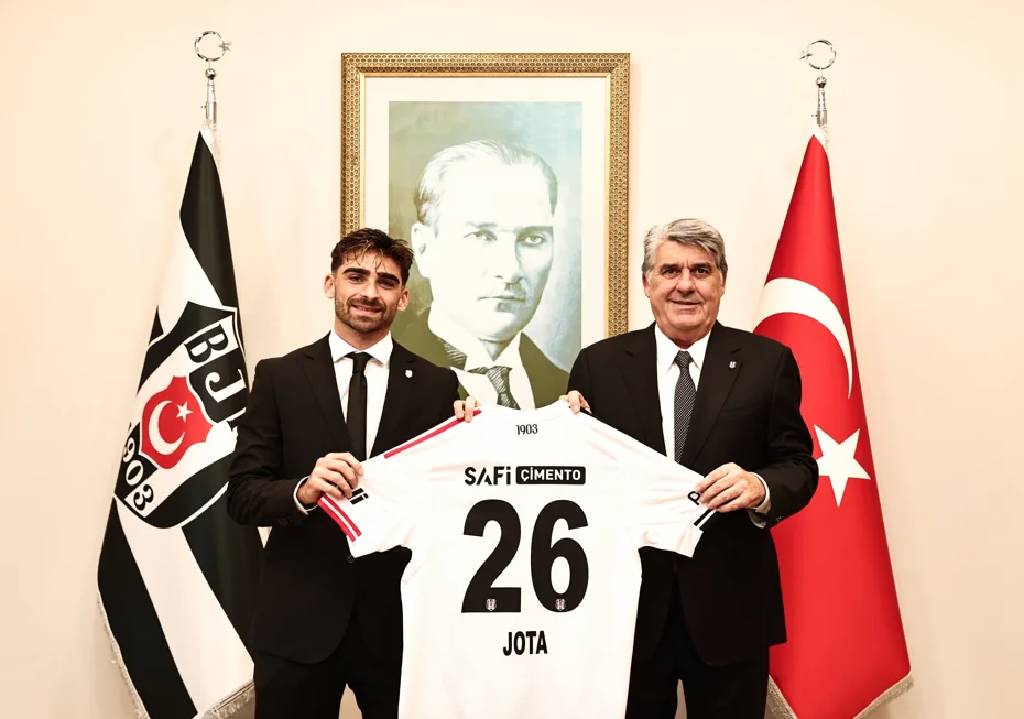 Beşiktaş, Jota Silva'yı resmen açıkladı
