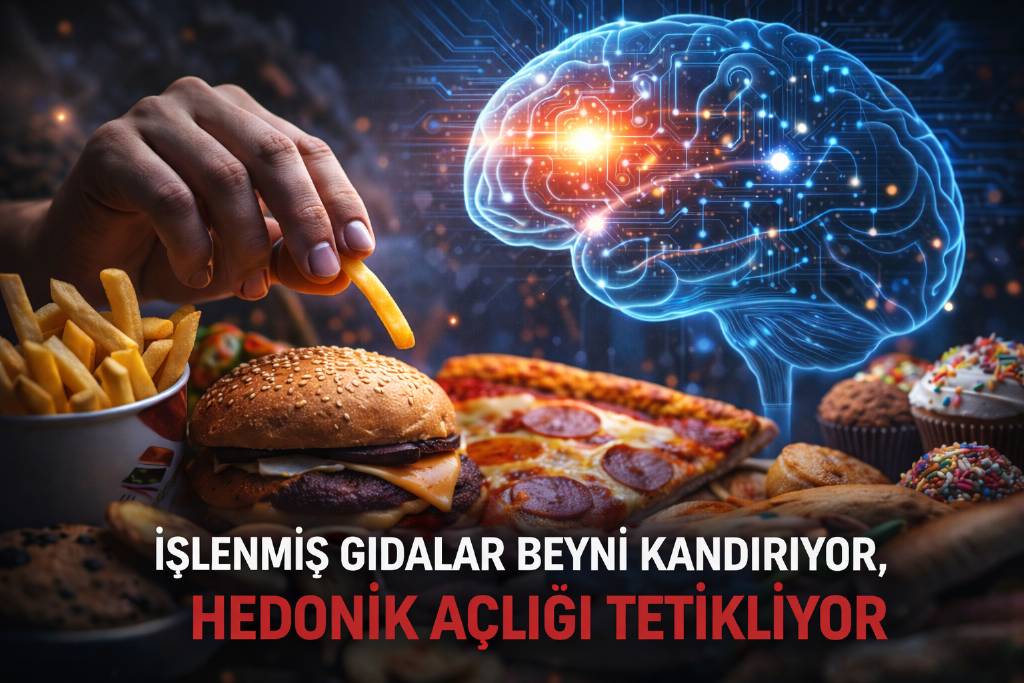 "İşlenmiş gıdalar beyni kandırıyor"