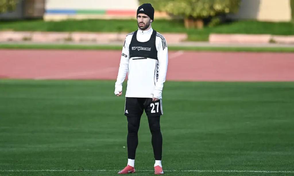 Beşiktaş'ta idmanda Rafa Silva detayı