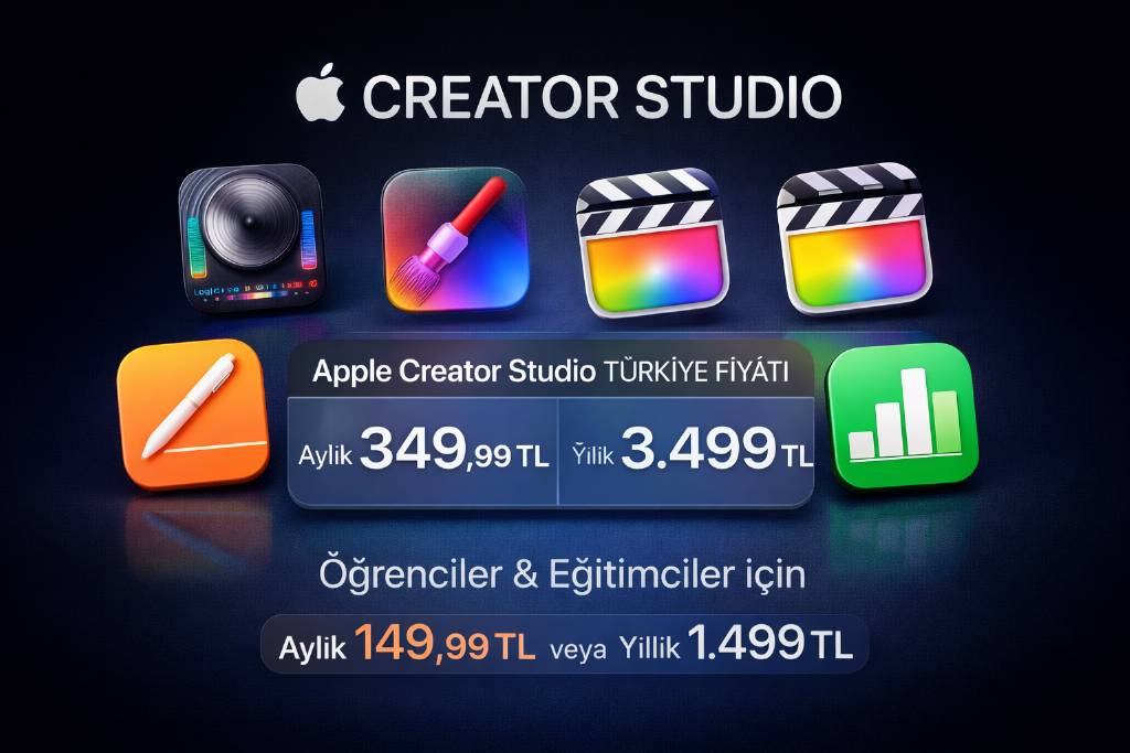 Apple Creator Studio hizmetini duyurdu