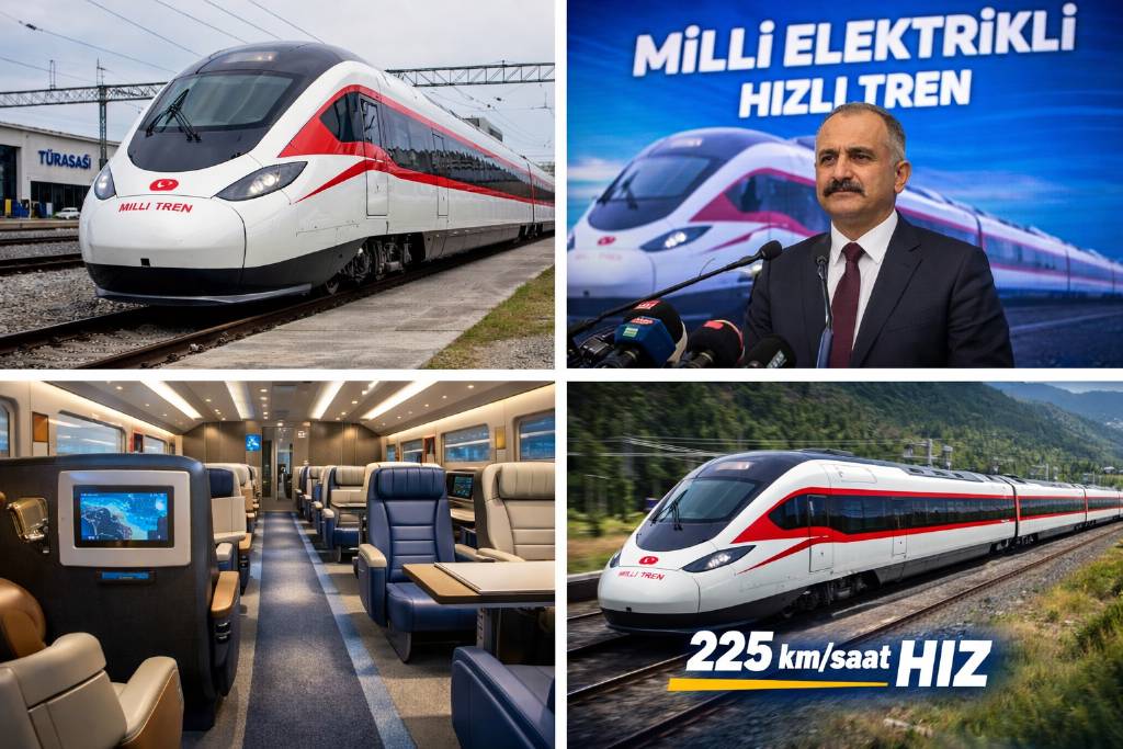 Milli elektrikli hızlı tren seti bu yıl raylara iniyor