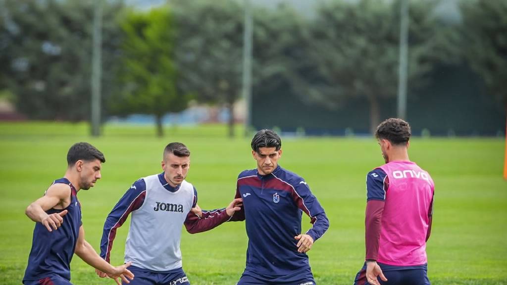 Trabzonspor'da Hearts maçının hazırlıkları başladı