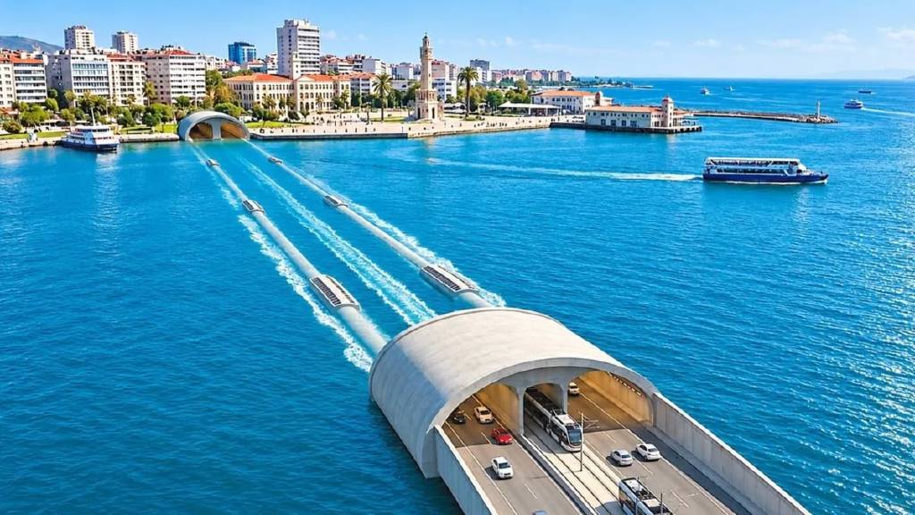 Cemil Tugay İzmir Körfezi'ne raylı tüp geçit projesini açıkladı