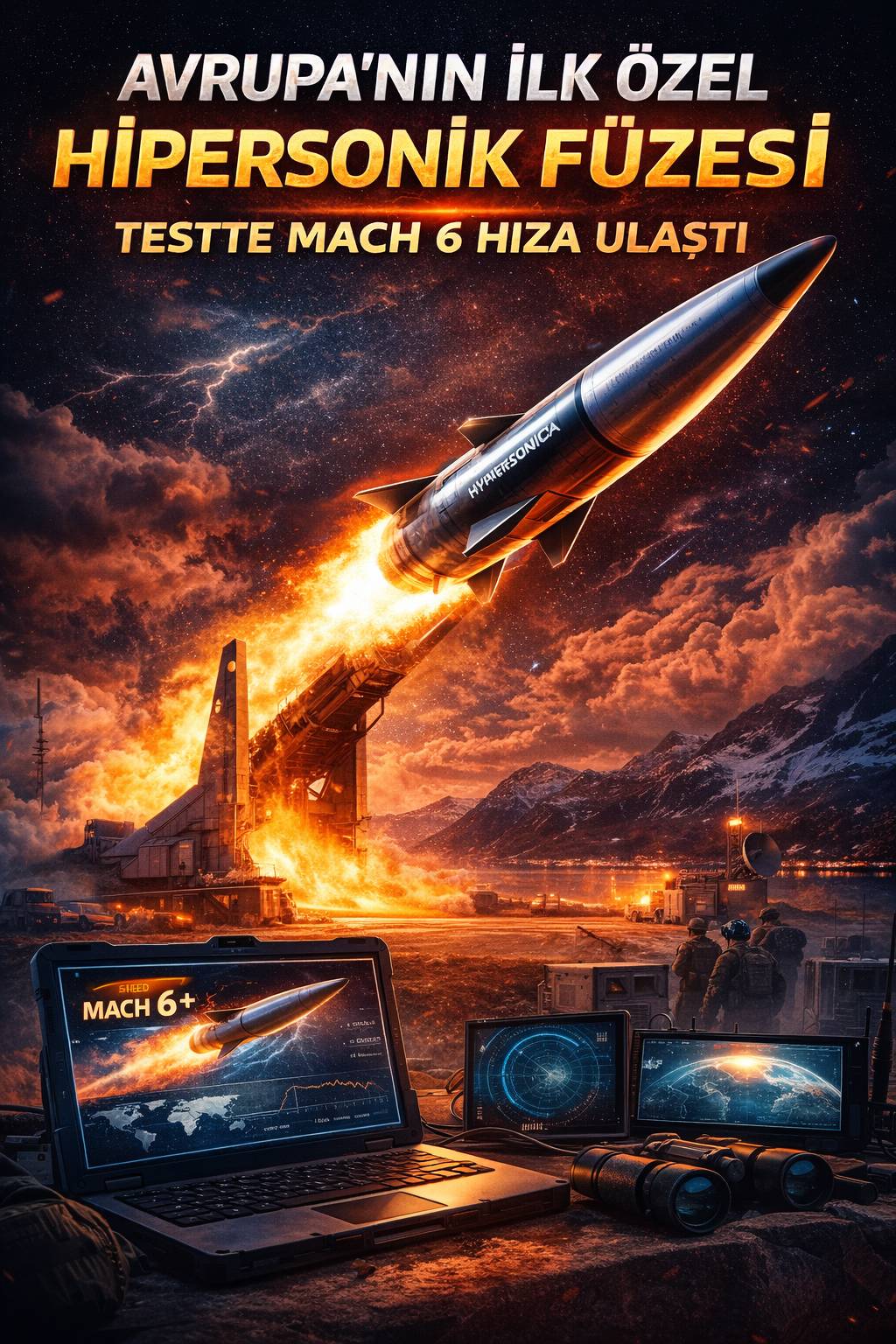 Avrupa'da özel şirketten Hipersonik Füze düşüncesi