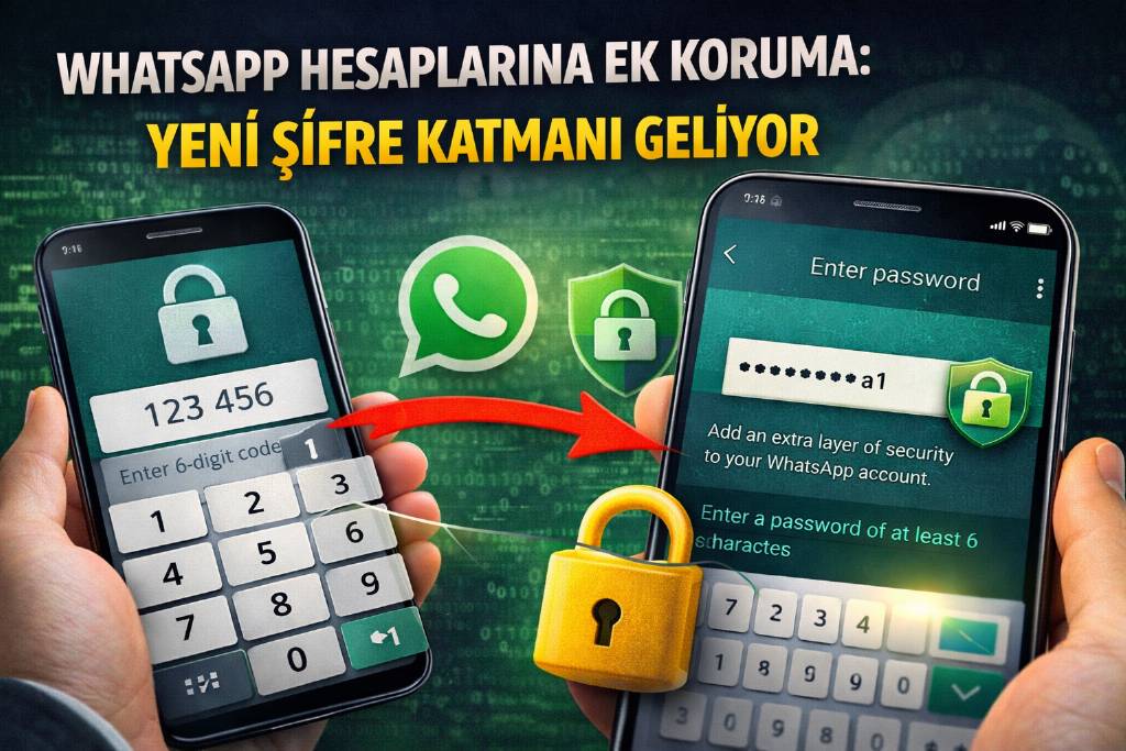 Whatsapp hesaplarına ek koruma sistemi