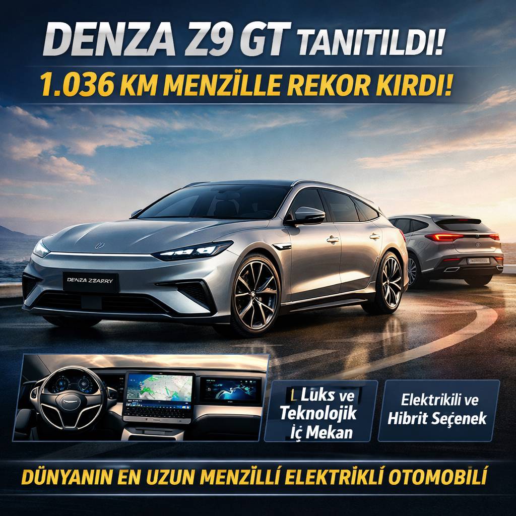 BYD'den rekor menzilli elektrikli araç