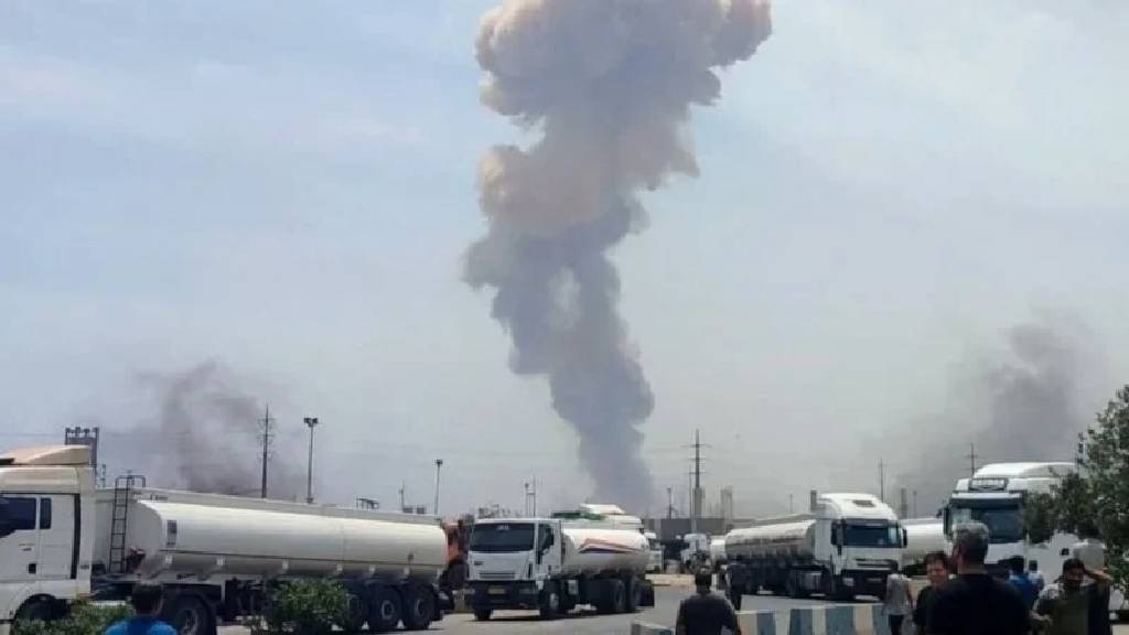 İran'da enerji tesisi hedef alındı