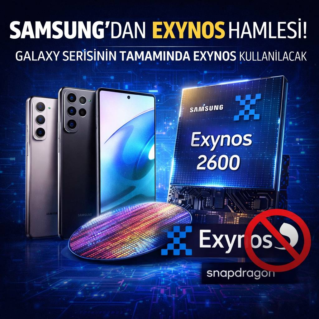 Samsung'dan Exynos hamlesi
