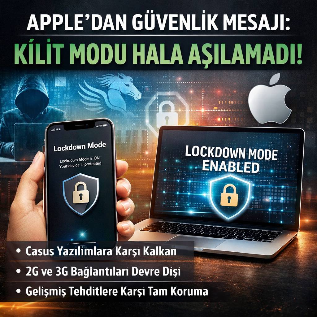 Apple'dan güvenlik mesajı