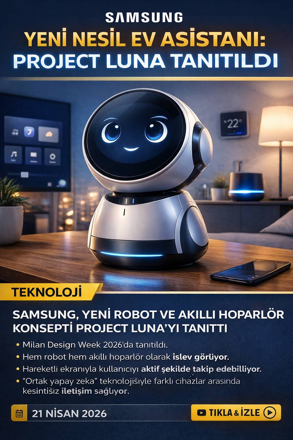 Samsung Project Luna'yı tanıttı