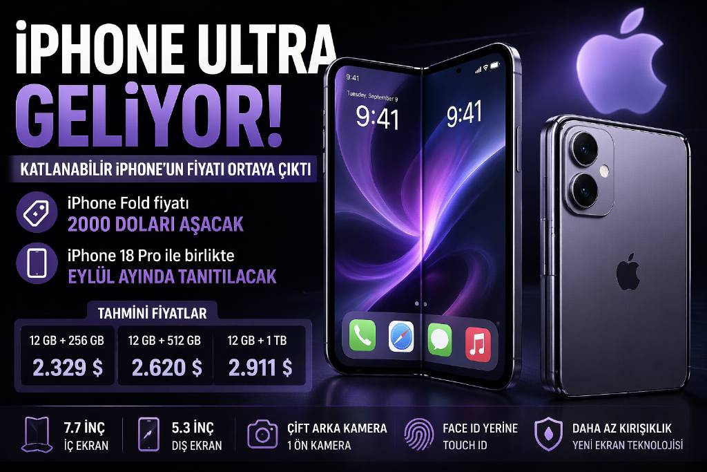 Katlanabilir Iphone yolda