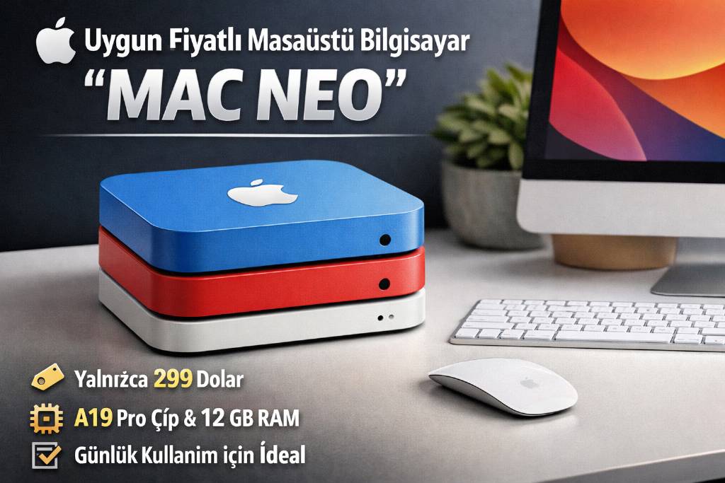 Apple'dan fiyat dostu yeni masaüstü Pc'si