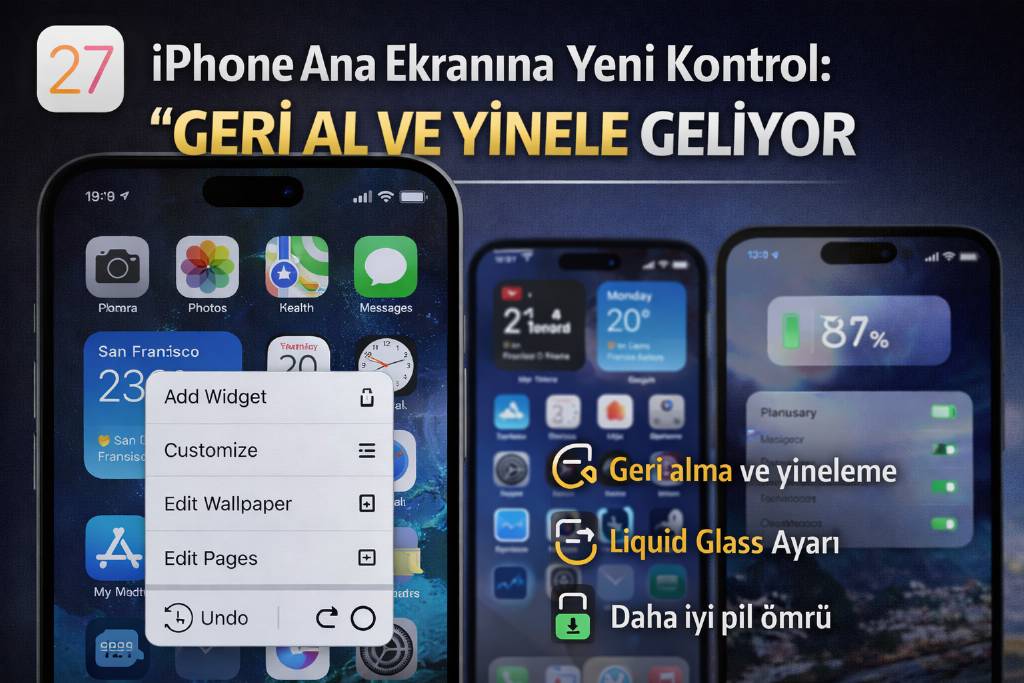 Iphone için iOS 27 yenilikleri