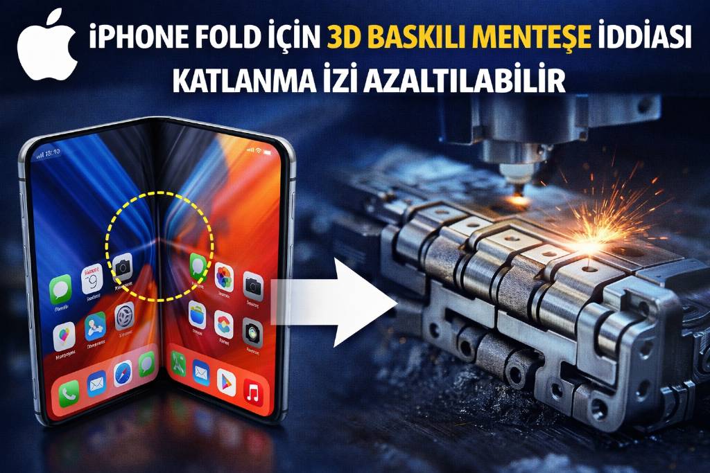 Apple'dan katlanabilir telefon düşüncesi