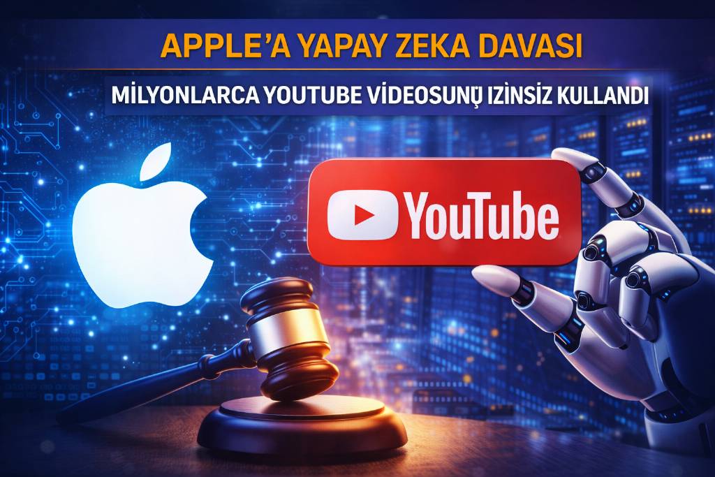Apple'a yapay zeka davası