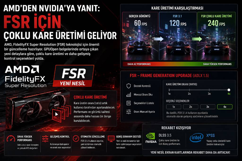 AMD'den FSR hamlesi
