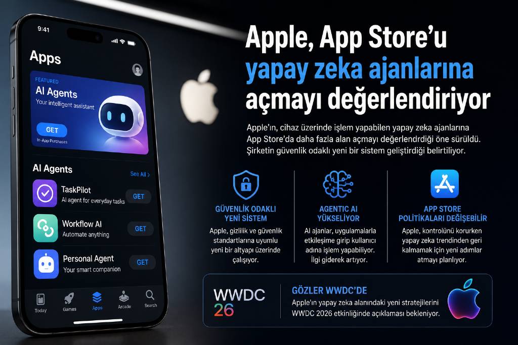 Apple, App Store'u ajanlara açıyor