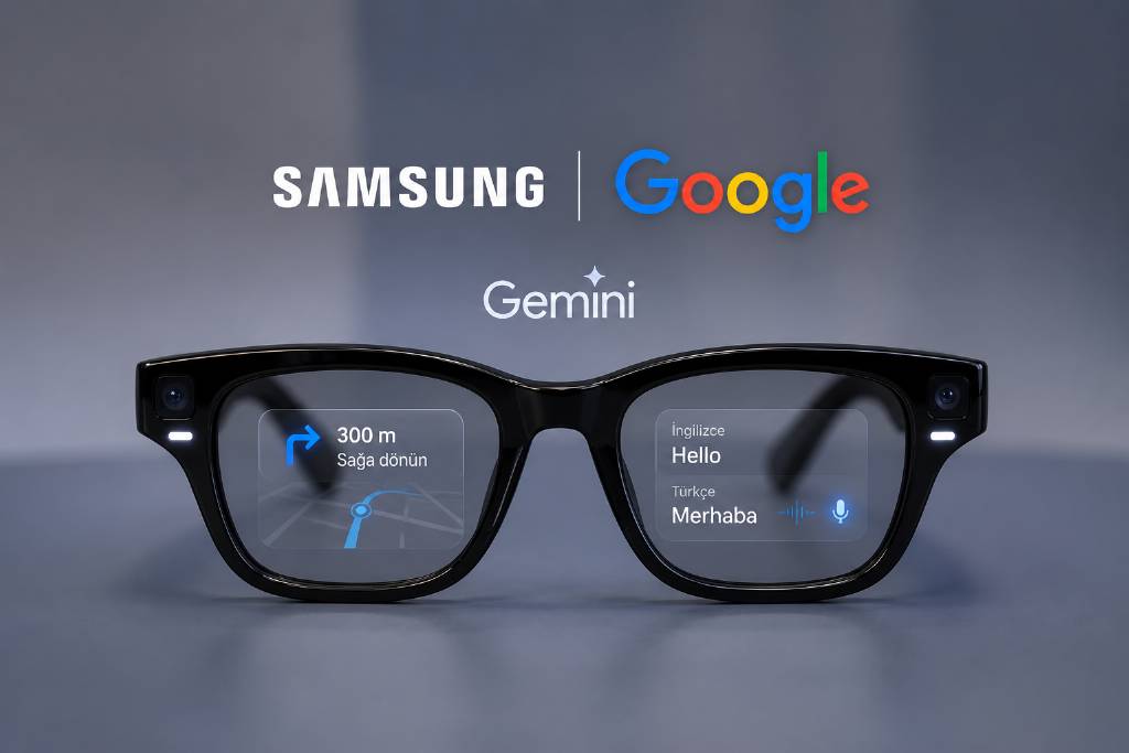 Samsung ve Google'dan "akıllıı gözlük" işbirliği
