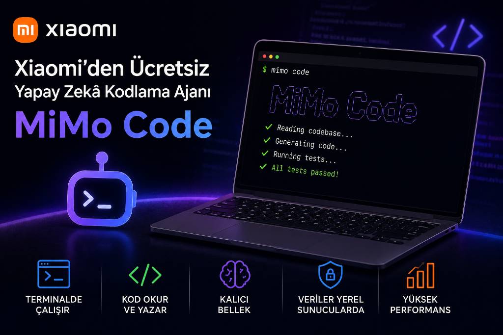 Xiaomi'den ücretsiz yapay zeka kodlama ajanı