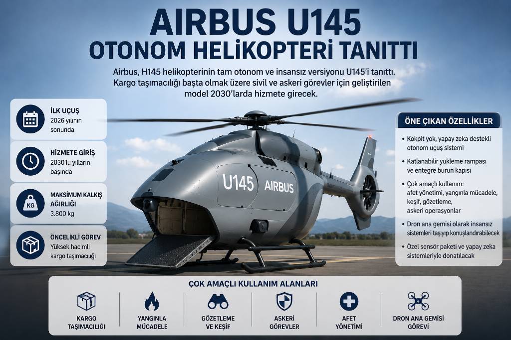 Airbus, otonom helikopterini tanıttı