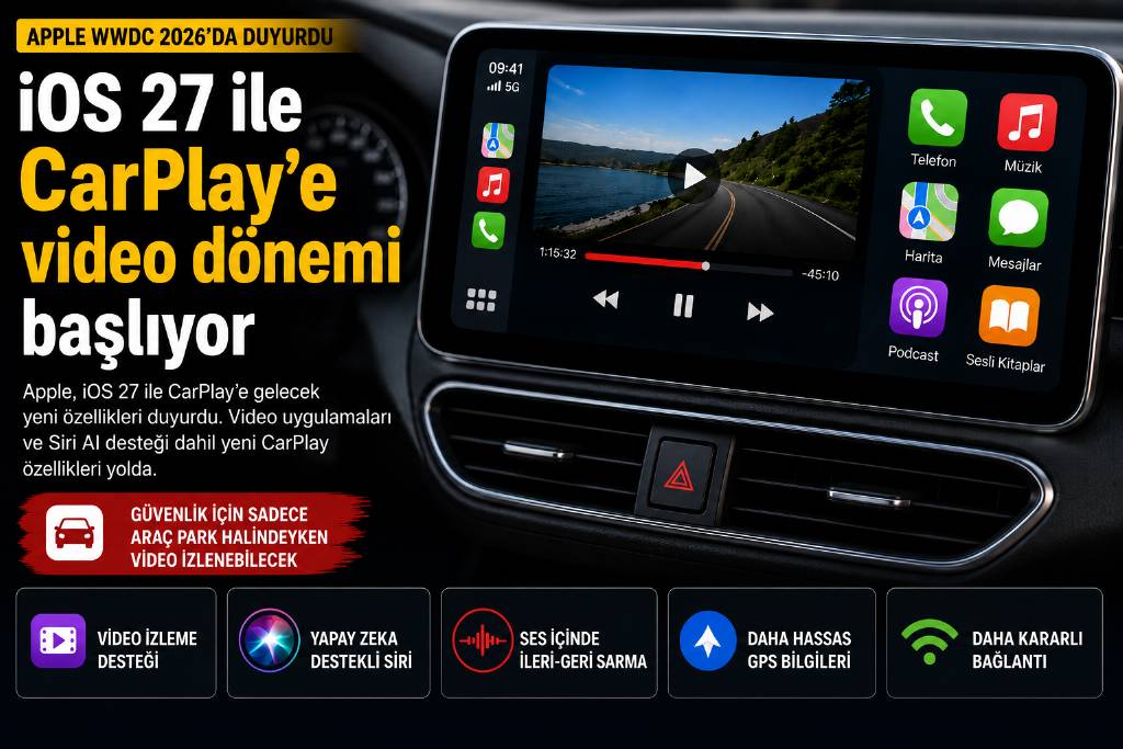 Carplay'de yeni dönem kapıda