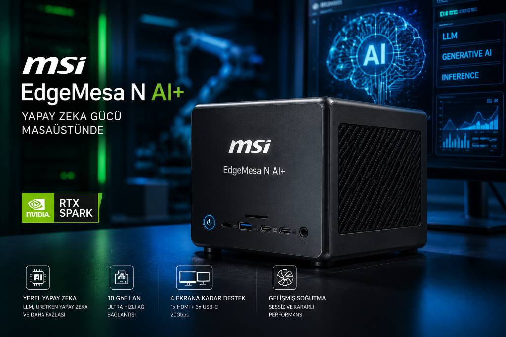 MSI'dan yapay zeka destekli yeni sistem