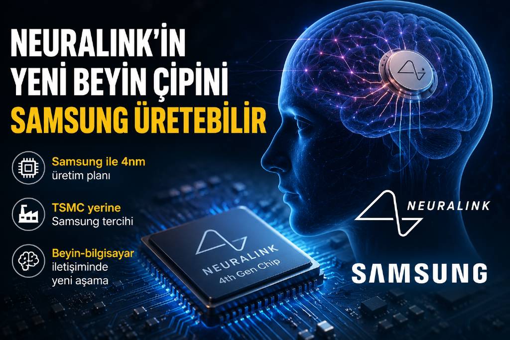 Neuralink, beyin çipi için Samsung'la çalışabilir
