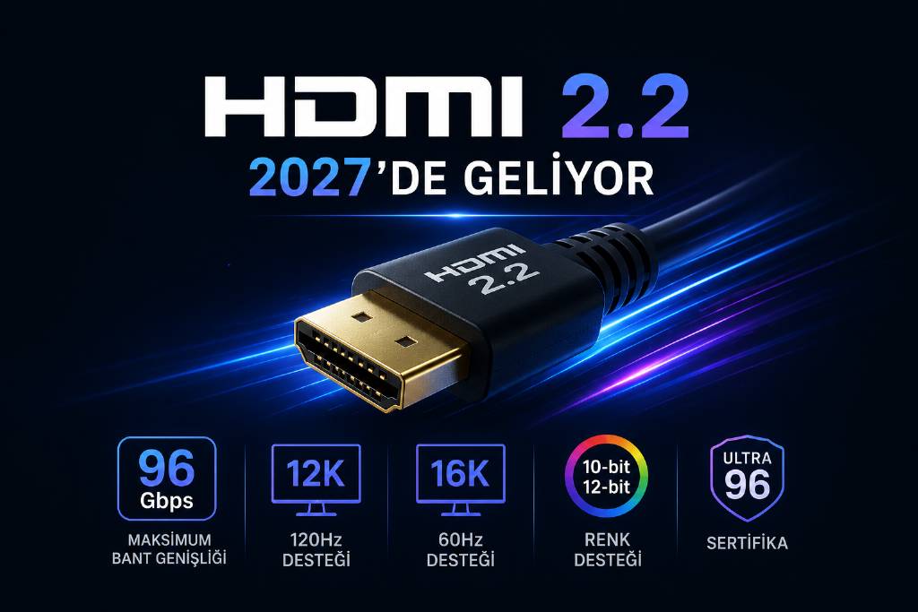 HDMI 2.2 için geri sayım başladı
