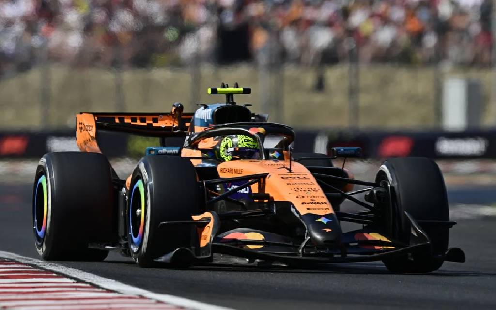 Lando Norris, Macaristan Grand Prix'ini kazandı