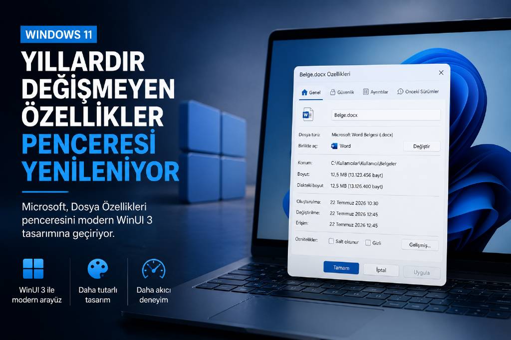 Windows 11'de yıllardır beklenen değişiklik geliyor