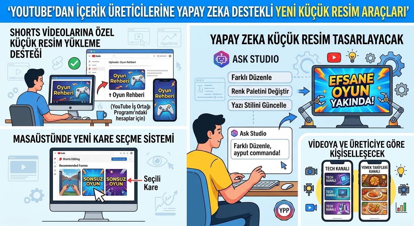 Youtube'dan yeni yapay zeka destekli resim araçları