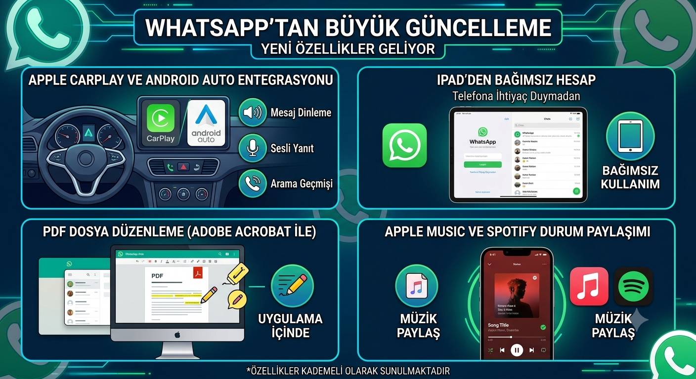 Whatsapp'a dev güncelleme açıklandı