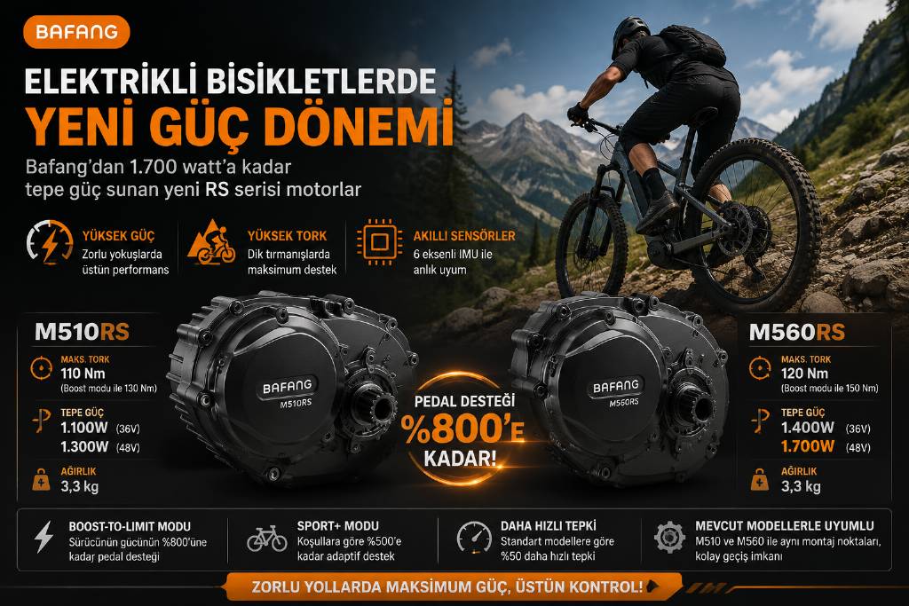 Elektrikli bisikletlerde güç sınırı değişiyor