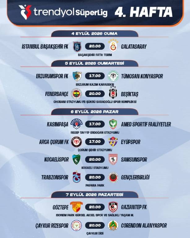 Fenerbahçe-Beşiktaş derbisinin tarihi belli oldu