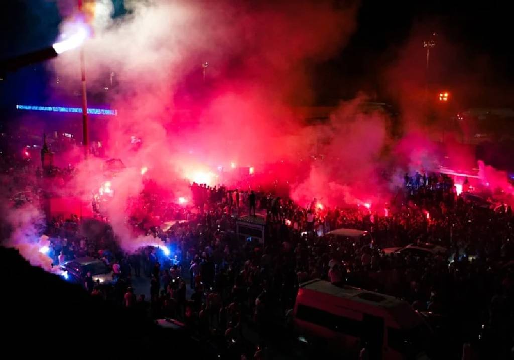 Mohamed Salah, Trabzon'a indi