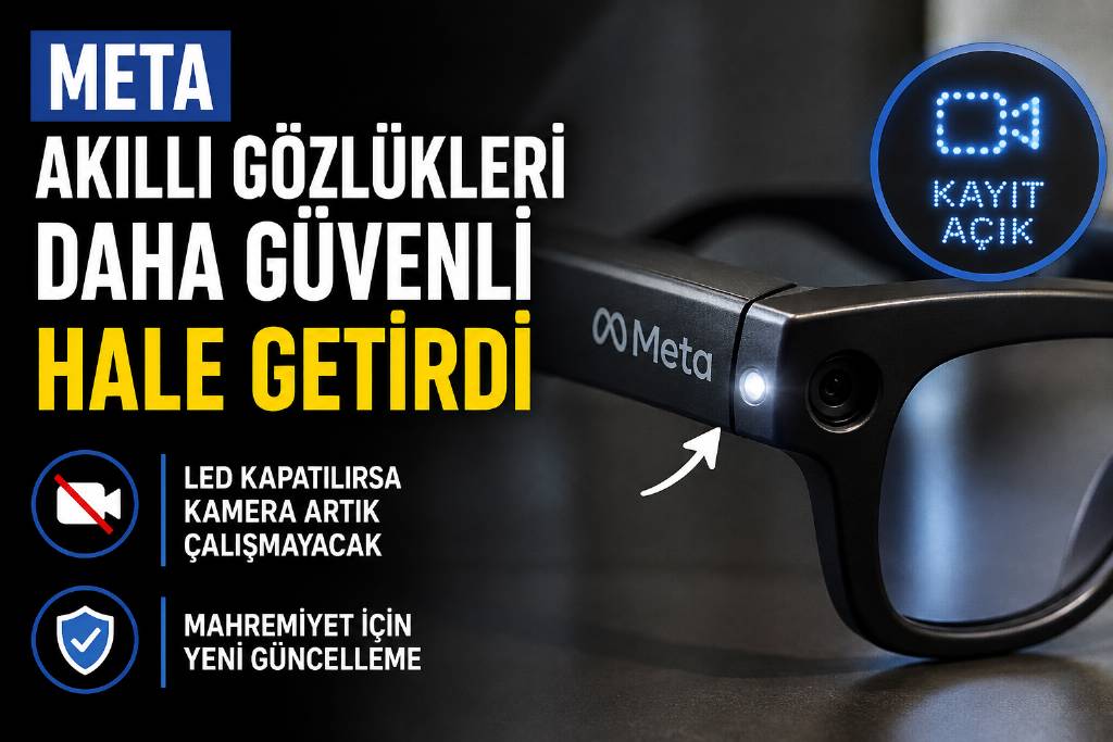 Meta, akıllı gözlüklerde gizli kayıt açığını kapattı