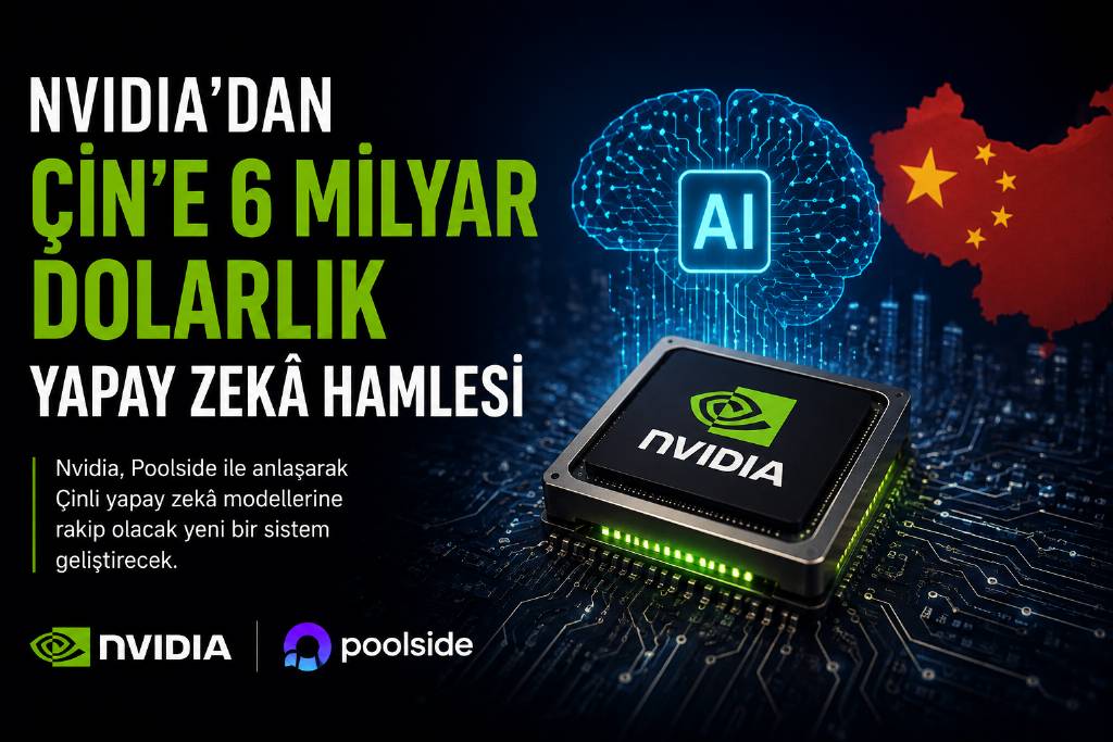 Nvdia'dan 6 milyar dolarlık yapay zeka hamlesi