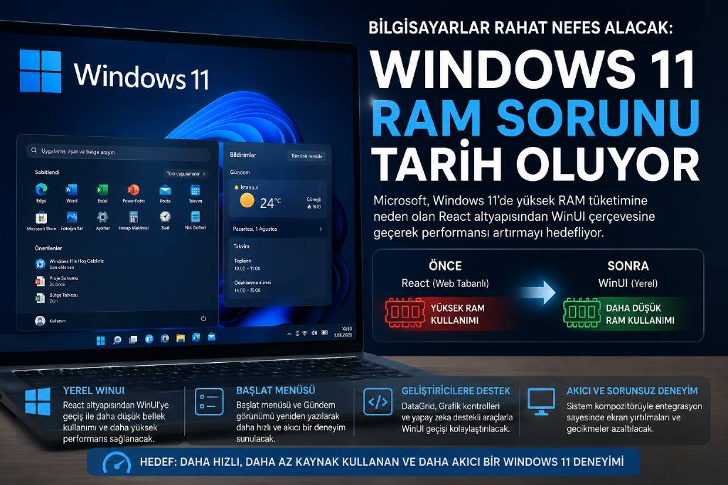 Windows 11 için yeni performans hamlesi