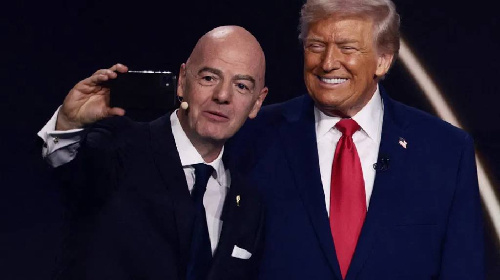 Trump'tan Infantino'ya destek geldi