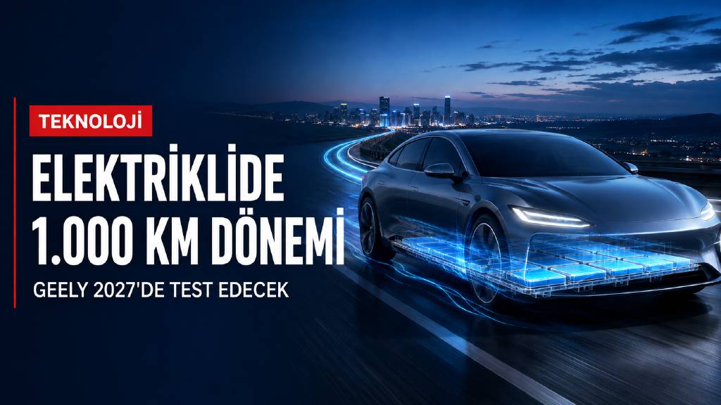 Elektrikli otomobillerde 1.000 kilometre menzil dönemi