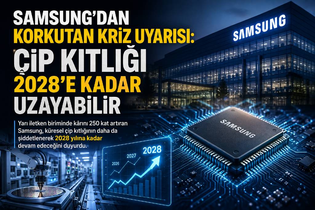 Samsung'dan çip krizi uyarısı
