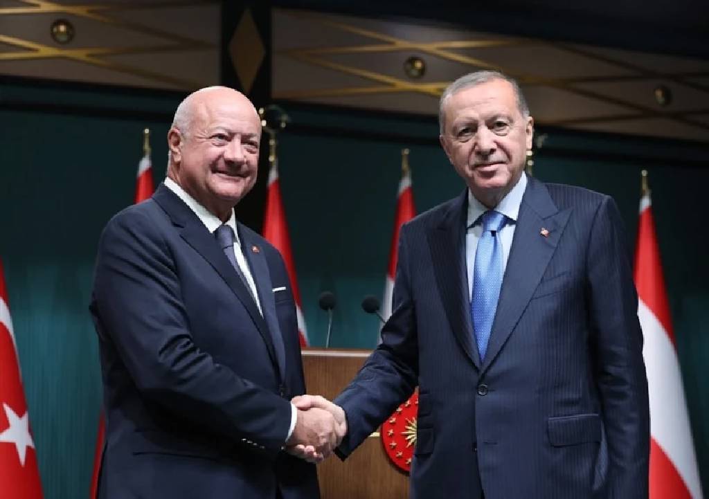 Cumhurbaşkanı ve Stocker Ankara'da bir araya geldi