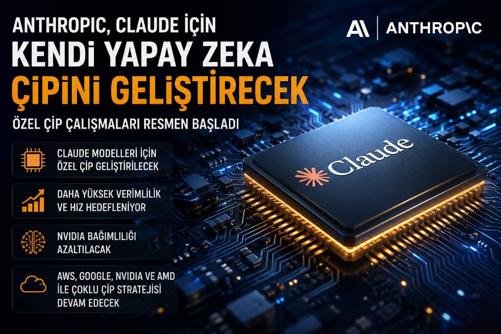 Anthropic, Claude için yapay zeka çipi üretecek