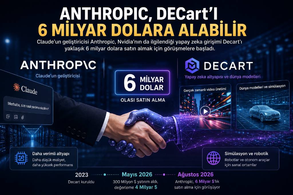 Anthropic'ten 6 milyar dolarlık dev hamle