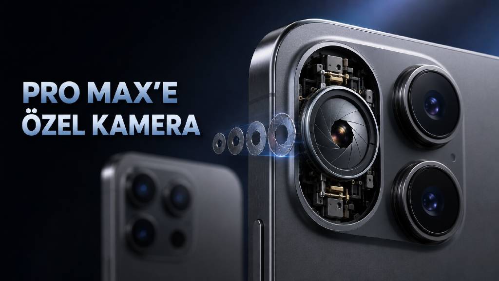 Iphone 18 Pro Max'e özel kamera